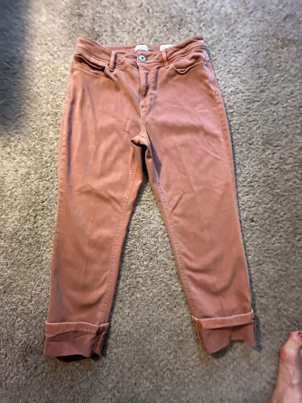 J. Jill Denim High-Rise Cropped Jeans
